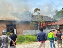 Damkar Agam Bergerak Cepat Padamkan Kebakaran di Nagari Lambah