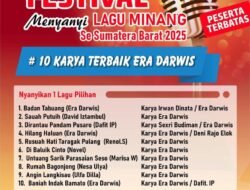 Rumah Seni Cikal Kreasi Agam Gelar Festival Lagu Minang: 