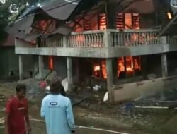 Rumah Warga di Malalak Barat Terbakar, Kerugian Capai Rp300 Juta