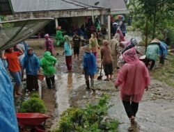 Banjir dan Longsor Terjang Jorong Baruah, Beberapa Rumah Rumah Terendam