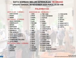 Tanggap Darurat Bencana Alam Palembayan : 74 Warga Meninggal Dunia, Pencarian Korban Terus Dilakukan