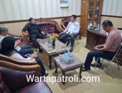 Plt.Sekretaris DPRD Agam Terima Kunjungan Wakil Ketua DPRD Pesisir Selatan