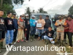 LA Community Salurkan Bantuan Internal Kemanusiaan ke Tigo Koto Silungkang Palembayan