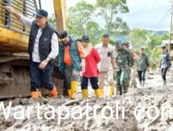 Muhammad Iqbal bersama Brigjen Pol (Purn) Ary Laksmana Widjaja, “Meninjau Luka Alam, Menaut Harapan Di Malalak”