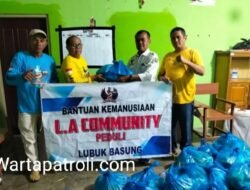 L.A Community Menembus Hujan Dan Badai, “Beri Cahaya dan Harapan di Tanah Agam”
