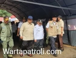 Prabowo di Agam, “Negara Hadir di Tengah Luka Bencana”