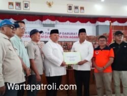Solidaritas Lintas Provinsi, Bupati Bengkulu Tempuh 23 Jam Salurkan Bantuan untuk Agam