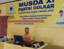 Pendaftaran, Calon Ketua DPD Partai Golkar Agam, Langsung Diverifikasi Bakal Calon Sudah Bisa Ditetapkan