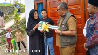 Hunian Tetap Pertama Korban Banjir Bandang Agam Diresmikan, Pemprov Sumbar Percepat Pemulihan Pascabencana