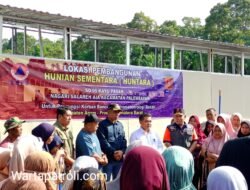 Menko PMK Resmikan 117 Huntara Korban Banjir Bandang Palembayan  Agam