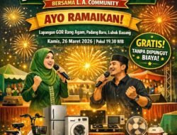 LA Community Lubuk Basung Gelar Hiburan Rakyat Dan Halal Bihalal Idul Fitri 1447 H