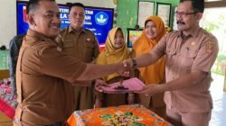 Yaldi Antoni Resmi Jabat Kepala SDN 65 Manggopoh Utara, Sertijab Berlangsung Khidmat