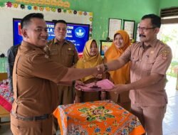 Yaldi Antoni Resmi Jabat Kepala SDN 65 Manggopoh Utara, Sertijab Berlangsung Khidmat