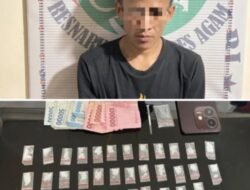 Pengedar Sabu di Batu Kambiang Ditangkap, 45 Paket Siap Edar Diamankan