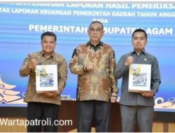 Agam Kembali Torehkan Prestasi, Raih Opini WTP dari BPK RI