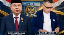 Jangan Giring Opini Publik! Aktivis dan Praktisi Hukum Larshen Yunus Bantah Tuduhan Soal Gelar Profesor Sufmi Dasco Ahmad