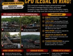 Aliansi Pemuda Riau Jakarta Desak Aparat Bongkar Dugaan Jaringan Gudang CPO Ilegal di Riau, Pelaku Terancam Pidana Berlapis