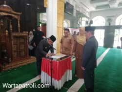 Bupati Agam Lantik Heri Prasetyo Wibowo sebagai Kepala Dinas Pertanian