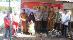 Sambut Hari Peringatan Bhayangkara Ke 80 Kapolres Pasaman Barat “Letakan Batu” Pertama