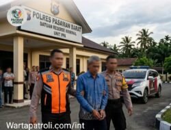Diduga Setubuhi Anak Bawah Umur Polres Pasaman Barat Amankan Terduga Pelaku