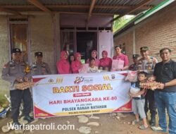 Sambut HUT Bhayangkara Ke-80, Warga Ranah Batahan Sampaikan Apresiasi Untuk Polri
