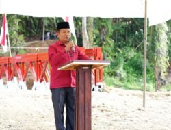 Anggota DPRD Agam Apresiasi Pembangunan Jembatan Bailey Jorong Kampung Tangah Barat