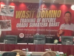 ORADO Sumbar Gelar Training of Referee, Agam Utus Empat Calon Wasit Domino Bersertifikat.