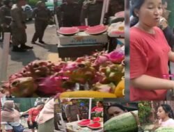 Pedagang Buah Mengaku Rugi Puluhan Juta Rupiah Usai Lapak Ditertibkan Satpol PP di Bagansiapiapi