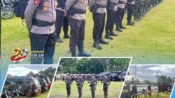 Personel Batalyon A Pelopor Satbrimob Polda Sumbar Gelar Apel Kesiapsiagaan Dan Pemeriksaan