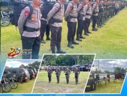 Personel Batalyon A Pelopor Satbrimob Polda Sumbar Gelar Apel Kesiapsiagaan Dan Pemeriksaan