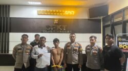 Warga Air Bangis Serahkan Terduga Pelaku Penyekapan Ke Polsek Sei Beremas Pasaman Barat