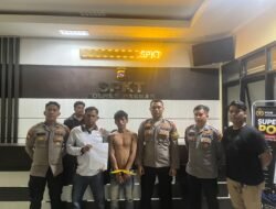Warga Air Bangis Serahkan Terduga Pelaku Penyekapan Ke Polsek Sei Beremas Pasaman Barat