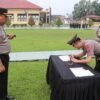 Polres Pasaman Barat Gelar Sertijab Kasat Polairud dan Kapolsek Talamau, Lantik Kasiwas Baru